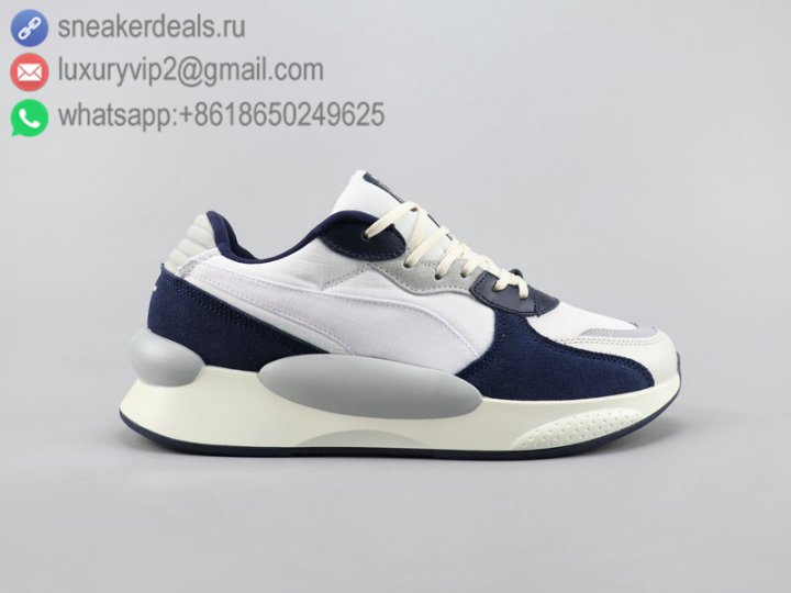 Puma RS 9.8 SPACE 2019 Retro Unisex Running Shoes Blue&White Size 36-45
